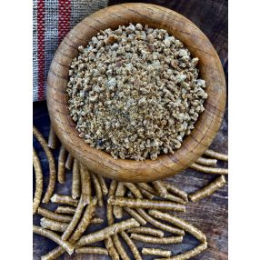 Arany lenmag őrlemény