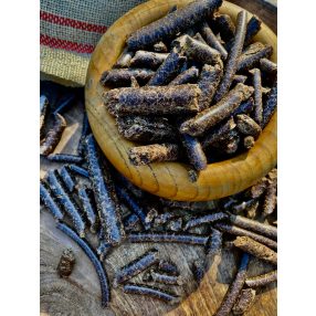 Barna lenmag jutalomfalat