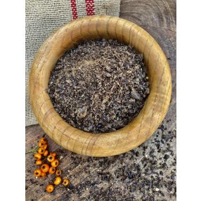 Homoktövismag őrlemény